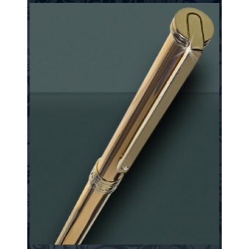 Золотая шариковая ручка модель 7